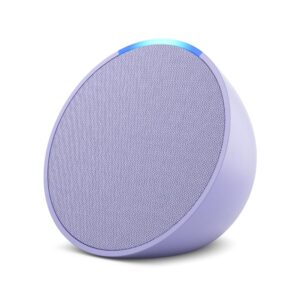 Amazon Echo Pop| Smart speaker with Alexa and Bluetooth| Loud sound, balanced bass,
