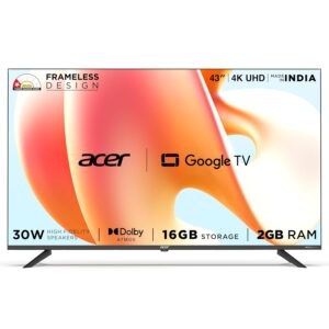 109 cm (43 inches) G Plus Series 4K Ultra HD LED Smart Google TV AR43UDGGR2851AD
